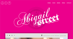 Desktop Screenshot of abigailstreet.com